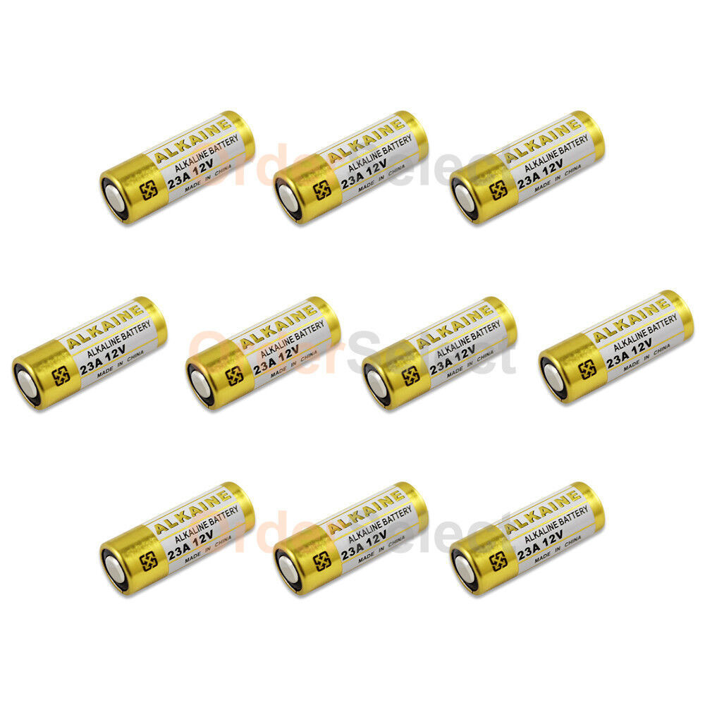 Image of A23 Alkaline 12 Volt Battery 10 Pack 