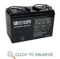 UB121100 12 Volt 110 AMP SLA/AGM Battery with L Connector