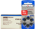 Rayovac 60 PACK Rayovac 675AE Hearing Aid Batteries 10 Wheels 6 Per Wheel FREE SHIPPING