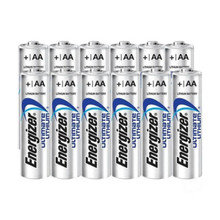 Energizer L91 AA Lithium Batteries - 12 Pack + FREE SHIPPING ...