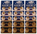 BBW AG3 / LR41 Alkaline Button Watch Battery 1.5V - 30 Pack - FREE SHIPPING