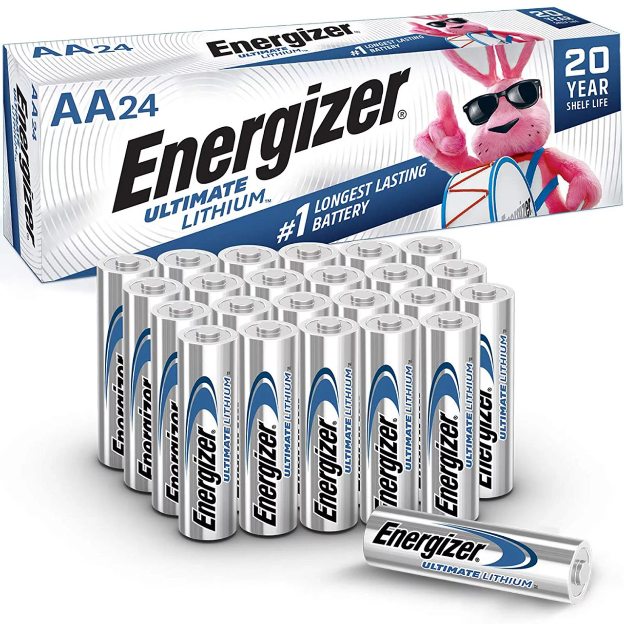 Image of Energizer AA Lithium 24 Pack