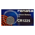 Renata CR1225 3V Lithium Coin Battery - 5 Pack FREE SHIPPING