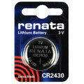 Renata CR2430 3V Lithium Coin Battery 50 Pack FREE SHIPPING