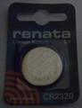 Renata CR2320 3V Lithium Coin Battery - 5 Pack FREE SHIPPING