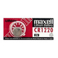 Maxell CR1220 3V Lithium Coin Battery 100 Pack FREE SHIPPING