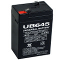 UB645 6 Volt 4.5 AMP SLA/AGM Battery - 4 Pack FREE SHIPPING