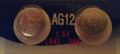 BBW AG12 / LR43 Alkaline Button Watch Battery 1.5V - 2 Pack - FREE SHIPPING