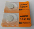 BBW CR1220 3V Lithium Coin Battery 2 Pack - FREE SHIPPING