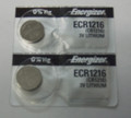 Energizer CR1216 3V Lithium Coin Battery - 2 Pack FREE SHIPPING