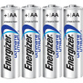 Energizer L91 AA Lithium AA Batteries - 4 Pack