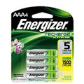 Energizer AAA Rechargeable NiMH Batteries - 4 Free Shipping