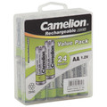 Camelion AA Rechargeable NiCD Batteries 1000mAH 24 Pack FREE SHIPPING