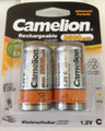 Camelion Advanced Formula C Rechargeable NiMH Batteries 3500mAh 2 Pack Retail FREE SHIPPING