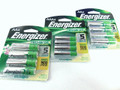 Energizer 12 Piece Combo Pack - Energizer Rechargeable Batteries NiMH Retail 8 AA 4 AAA FREE SHIPPING