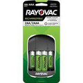 Rayovac Value Charger For AA and AAA Batteries Includes 2 AA and 2 AAA Batteries Free Shipping