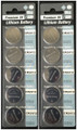 Panasonic CR2412 3V Lithium Coin Battery - 10 Pack Free Shipping