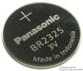 Panasonic BR2325 3V Lithium Coin Battery - 5 Pack FREE SHIPPING