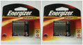 Energizer 223 6V Lithium Photo Battery CRP2 CR17-33 - 2 Pack FREE SHIPPING