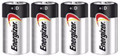 Energizer Max Alkaline D Size Batteries E95VP - 4 Pack FREE SHIPPING