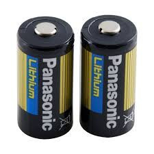 Image of Panasonic CR123A 3.0V Photo Lithium Battery 2 PACK+ FREE SHIPPING