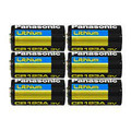  Panasonic CR123A 3.0V Photo Lithium Battery CR123 - 6 PACK + FREE SHIPPING 
