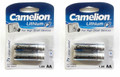 Camelion Camelion AA L91 Lithium 1.5V Batteries 4 Pack Retail FREE SHIPPING