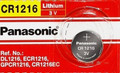 Panasonic CR1216 3V Lithium Coin Battery - 1 Pack FREE SHIPPING