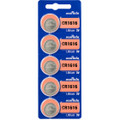 Sony Murata CR1616 3V Lithium Coin Battery - 5 Pack FREE SHIPPING