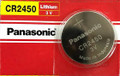 Panasonic CR2450 3V Lithium Coin Battery Pack of 50 - FREE SHIPPING