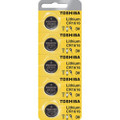 TOSHIBA  Toshiba CR1616 3V Lithium Coin Battery - 5 Pack + FREE SHIPPING! 