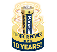 PANASONIC ALKALINE PLUS POWER AAA BATTERY 50 Pack + FREE SHIPPING ...