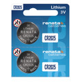  Renata CR2025 Coin Battery - 2 Pack + FREE SHIPPING! 