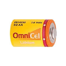 Image of OmniCel 1/2 AA Lithium Battery 2 Pack