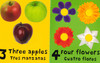 Opposites & Numbers (Spanish/English) Set of 4