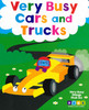 Very Busy Cars and Trucks (Board Book)-Clearance Book