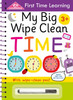 My Big Wipe Clean Time (Spiral Bound Workbook)