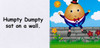 Humpty Dumpty (Chunky Board Book) SIZE is 3.0 x 3.0 x .75 inches-Clearance Book/Non-Returnable