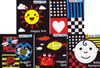 Sweet Baby High Contrast Cloth Set of 5*