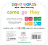 Write & Wipe Sight Words (Board Book)