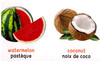 My First Book of Fruits (French/English) (Board Book)