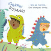 Five Enormous Dinosaurs/Cinco Enormes  Dinosaurios (Spanish/English) (Board Book)