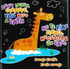 Don’t Laugh Giraffe, You Need a Bath (Spanish/English) (Bath Book)-Clearance Book/Non-Returnable