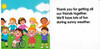 CASE OF 120 - Be Sure To Say Thank You (Chunky Board Book) SIZE is 3.70 x 3.70 inches CASE OF 120 - Be Sure To Say Thank You (Chunky Board Book) SIZE is 3.70 x 3.70 inches