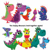 10 Little Dinosaurs (Paperback)