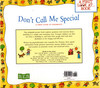Don't Call Me Special: A First Look at Disability (Paperback) Don't Call Me Special: A First Look at Disability (Paperback)