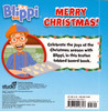 Merry Christmas! Blippi (Board Book) 7 x 7 inches