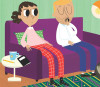 Everyone's Sleepy But the Baby (Board Book)