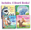 Tender Moments Collection: I Love You Set of 4 (Mini Padded Board Book)