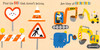 Construction Site: Find What's Different! (Board Book)
